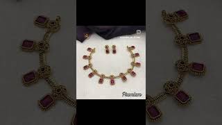 Rs.599 imitationjewellery #jewelry  #necklace #wedding #vaishnavjewels