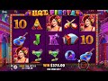 hot fiesta slot hits full lines and pays big wins