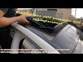 mercedes benz w205 panoramic roof rail replacement