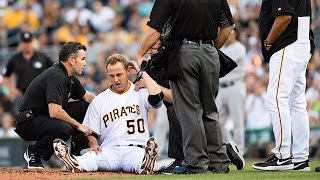 Pitcher Jameson Taillon describes getting hit in the head by a 105mph comebacker (7/21/16)