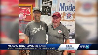 Moo's BBQ owner dies after battle with rare autoimmune disease