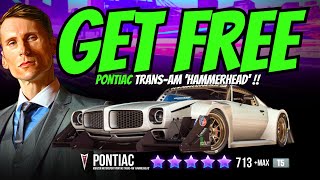 CSR2 LAS VEGAS EVENT CARS FOR FREE | CSR RACING 2 GET PONTIAC HAMMERHEAD FOR FREE | CSR2 GLITCH