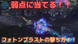 [PSO2:NGS]弱点に当てる！！フォトンブラスト(ロッド)の当て方まとめ！！[フォトンブラスト]