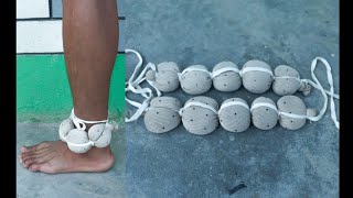 How to make homemade Ankle Weights - Anish Fitness