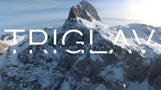 TRIGLAV NORTH FACE, Culoir of Dreams, winter climb and fly EN SUBTITLES