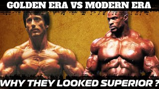 Golden era bodybuilding vs Modern era! Why they looked superior? Golden era motivation.