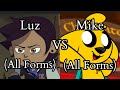 Luz (All Forms) vs Mike (All Forms) ¿QUIÉN GANARÁ? #vs #battle #luz #mike #TOH #LPDM #lpdm #toh