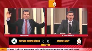 GS TV Spikerleri Giresun Spor Maçına Tepkileri. #giresunspor 0 #galatasaray 4