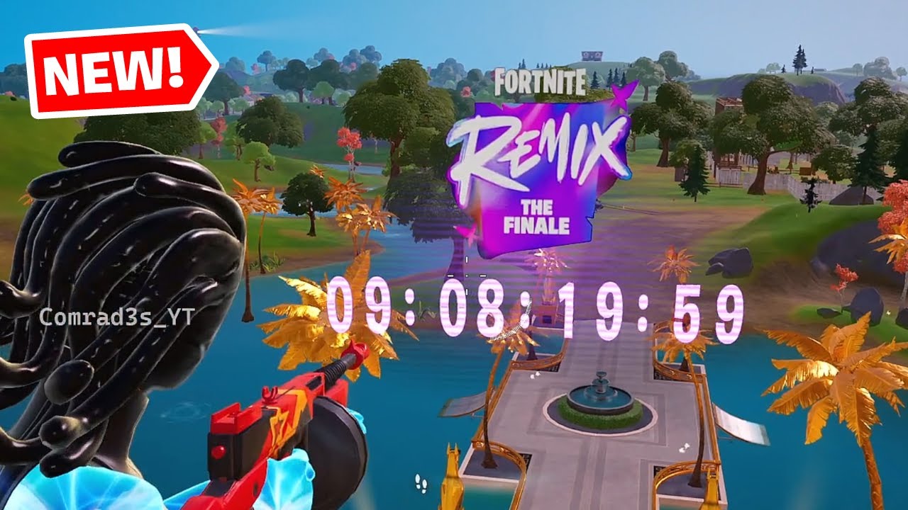 Fortnite New Chapter 2 Remix Finale Event Countdown Timer New Chapter