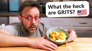 Tasting American Shrimp and Grits for the First Time | A British Verdict