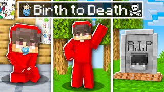 Cash's BIRTH to DEATH In Minecraft!