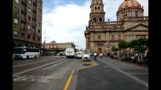 Video del centro de Guadalajara Jalisco, México.