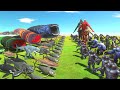 Bloop War - Bloop Team Vs Titan Team - Animal Revolt Battle Simulator