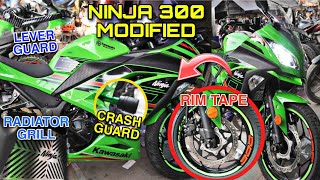 Full Modified Kawasaki Ninja 300 😍 | All Accessories Installed in Ninja 300 | Ninja 300 Exhaust 😲