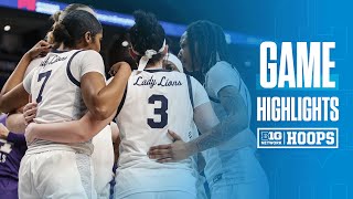 Penn State at Michigan | Highlights | Big Ten Women's Basketball | 02/22/2025