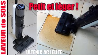 ULTENIC AC1 ELITE un laveur de sols dur petit et léger avec seulement 4.4Kg !