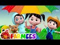 mưa mưa biến đi | vần cho trẻ em | điệu mùa mưa vần | Rain Song | Farmees Rhymes | Rain Rain Go Away