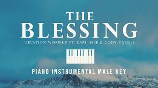The Blessing - Elevation Worship Piano Instrumental Cover (Male Key) with lyrics by GershonRebong