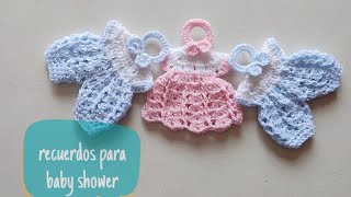 Recuerdos para baby shower, muy fácil y rápido, para niña o niño.