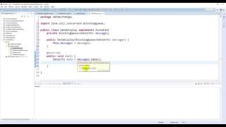 Exchanging data between threads in Java
