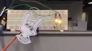 Leapmotion, Arduino and Processing