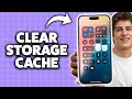 How to Clear Storage Cache on iPhone 2026 (Step-By-Step Tutorial)