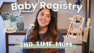 Baby Registry Must-Haves as a Soon-To-Be Mom of 2