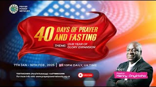 40 Days Prayer and Fasting || Day 39 || Liberty From Cryptic Issues || Pastor Henry Onyirioha