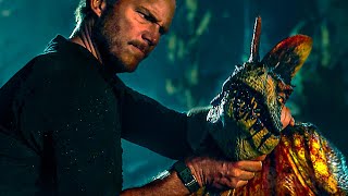 Chris Pratt : The Dino Master (Top 4 Jurassic World 3 scenes) 🌀 4K | DINOSAUR Movie
