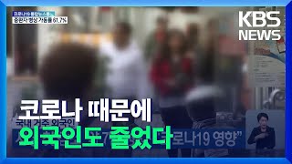 국내 거주 외국인 사상 첫 감소, 약 7만 명↓…“코로나19 영향” / KBS  2021.11.16.