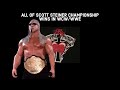 All Of Scott Steiner Championship wins in WCW/WWE