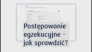 Jak sprawdzić informacje o postępowaniu egzekucyjnym na koncie w serwisie iPKO? | PKO Bank Polski
