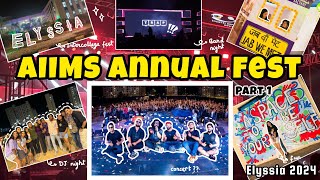 Medical College Fest | AIIMS Kalyani annual fest | Elyssia 2024 💕@TRAPPlanB