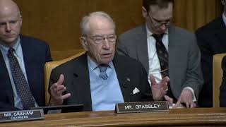 Grassley Questions Director of the Office of Management and Budget Nominee Russell Vought