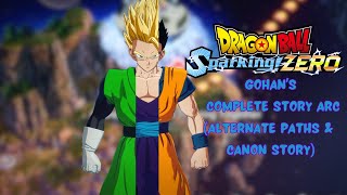 Dragon Ball Sparking! ZERO Gohan's 100% Complete Story ALL ALTERNATE SCENARIOS/WHAT-IFS