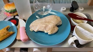 サラダチキン⭐️咀嚼音⭐️ASMR⭐️炭酸ジュース⭐️しゅわしゅわジュース　あげパン⭐️オートミール⭐️マウスサウンド