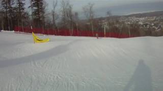 part 2 of the ski cross course at blue mountain
