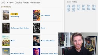 Critics Choice Awards 2021 - Análise dos vencedores (cinema)