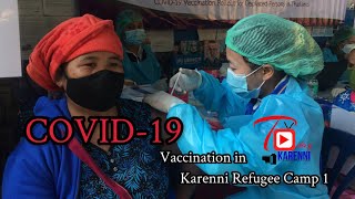 COVID-19 Vaccination in Karenni Refugee Camp 1