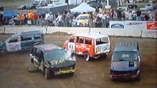 2008 orange county fair mini van demolition