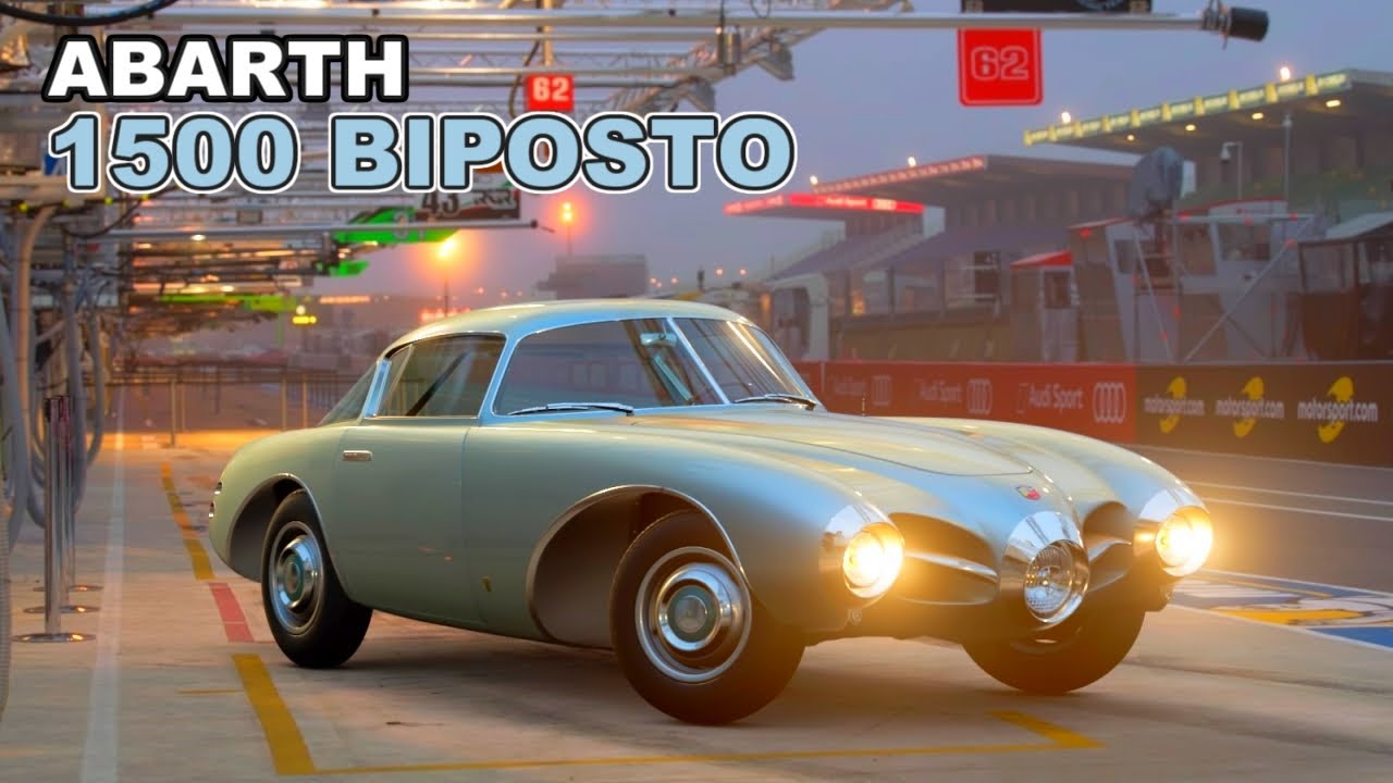 【GT SPORT】ABARTH 1500 BIPOSTO BERTONE B.A.T 1 1952 - YouTube