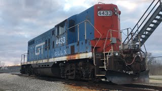 Old 1954 GTW GP9 GLLX 4433 parked in Wayland MI.