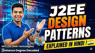 MCS 220 || J2EE Design Patterns Explained: MVC, DAO & More || #J2EE #MCS220 #DesignPatterns #ignou