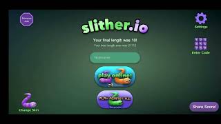 Slither. io Troll Snakes Destroy Giant. Epic Slitherio gameplay #game #shorts Slitherin Smash