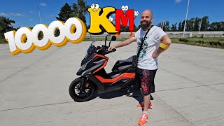 KYMCO DTX 125 LA REVIEW ! des 10MILLE en humour GO GO LIKE ET ABONNÉ VOUS  !!