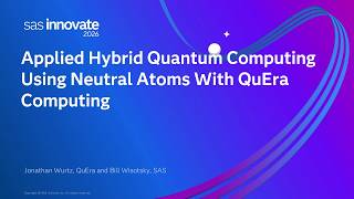 Applied Hybrid Quantum Computing Using Neutral Atoms With QuEra Computing