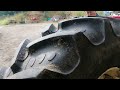 zetor tractor being a cow and jumping out of gear and a slow puncture.