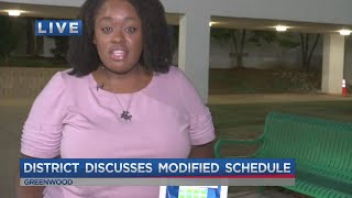 Greenwood School District proposes modified schedule