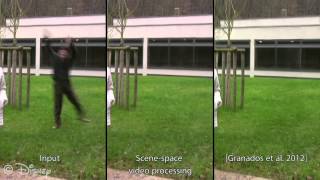 Sampling Based Scene-Space Video Processing