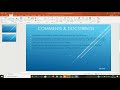 COMMENTS AND DOC STRINGS IN PYTHON